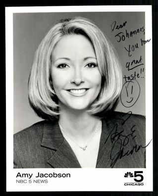 Amy Jacobson Autogrammkarte Original Signiert # BC G 23222
