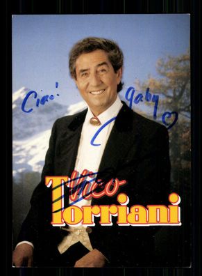 Vico Torriani Autogrammkarte Original Signiert # BC 84279