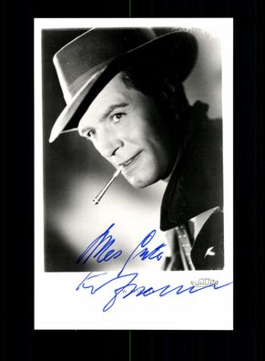 O W Fischer Netter Verlag Autogrammkarte Original Signiert ## BC 113036