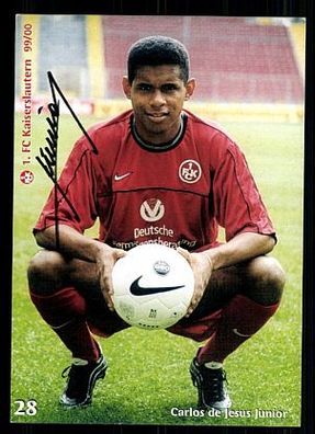 Carlos Junior 1. FC Kaiserslautern 1999/00 TOP+ + A 63188