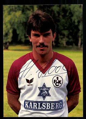 Herbert Hoos 1. FC Kaiserslautern 1986-87 TOP + A 63143
