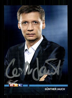 Günther Jauch RTL Autogrammkarte Original Signiert # BC 84353