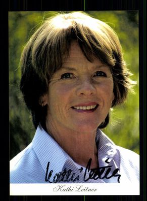 Kathi Leitner Autogrammkarte Original Signiert # BC 137616