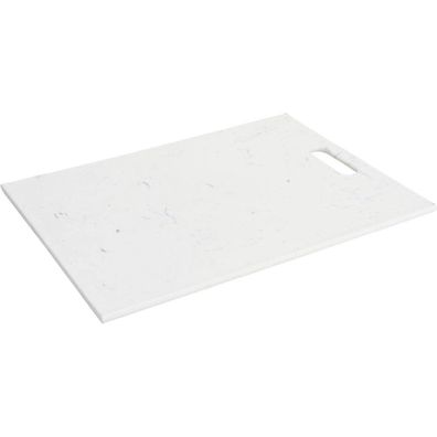 Schneidebrett aus Kunststoff, 40 x 30 cm, weiß