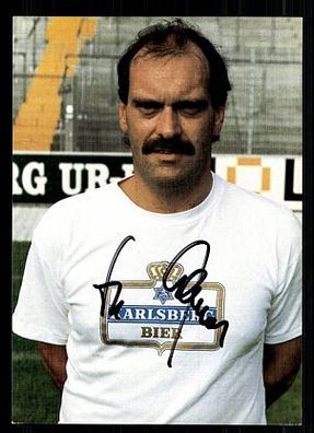 Josef Stabel 1 FC Kaiserslautern 1987-88 Autogrammkarte + A 63127