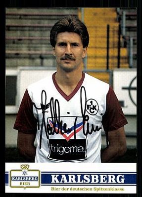 Karl-Heinz Emig 1. FC Kaiserslautern 1988-89 TOP + A 63114