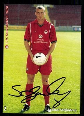 Michael Schjönberg 1. FC Kaiserslautern 1999-00 + A 63197