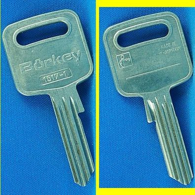 Schlüsselrohling Börkey 1517-1 für Winkhaus, Biffar / Profilzylinder