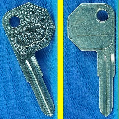 Schlüsselrohling Börkey 1042 1/2 für Bloster, Cromodora, Farma, Fist, Giobert, Safe