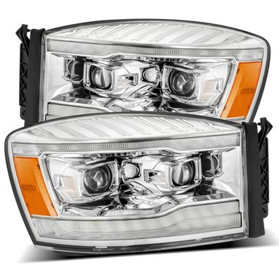 DODGE RAM 2006 - 2008 Projector Scheinwerfer LED DRL 06 - 08 09 2007 LED C SEQ