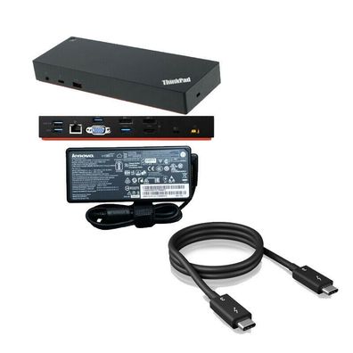 Lenovo ThinkPad Thunderbolt 3 Dock inkl. 135W Netzteil inkl. Thunderbolt 3 Kabel