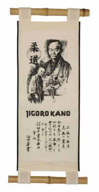 Wandbehang / Schriftrolle Judo / Jigoro Kano