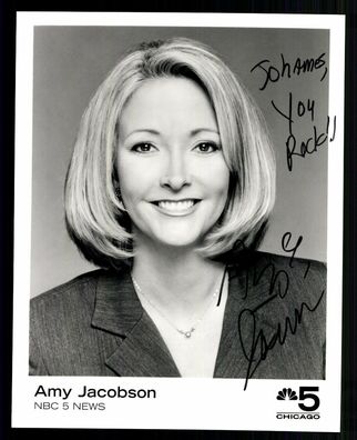Amy Jacobson Autogrammkarte Original Signiert # BC G 23221