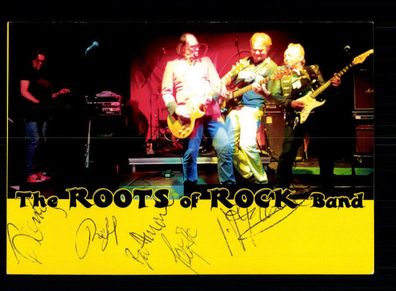 The Roots of Rock Band Autogrammkarte Original Signiert ## BC 132303