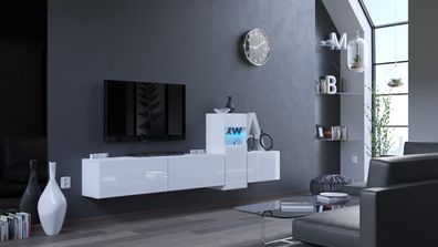 Vector N61 Möbel für Wohnzimmer Wohnwand Mediawand Schrankwand Wohnschrank