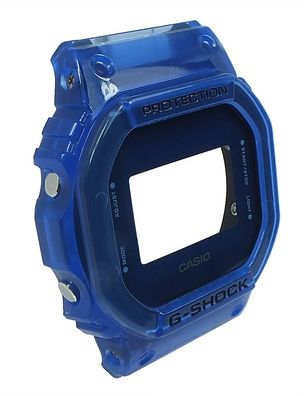 Casio G-Shock Gehäuse CASE/ CENTER ASSY blau transparent > DW-5600SB-2