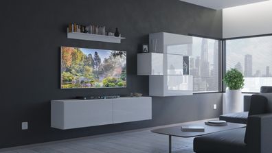 Mono N63 Möbel für Wohnzimmer Wohnwand Mediawand Schrankwand Wohnschrank