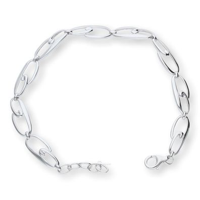 JuwelmaLux Armband 925/000 Sterling Silber rhodiniert JL10-03-1285