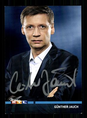 Günther Jauch RTL Autogrammkarte Original Signiert # BC 84352