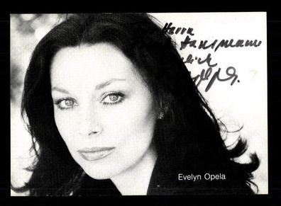 Evelyn Opela Autogrammkarte Original Signiert # BC 91153