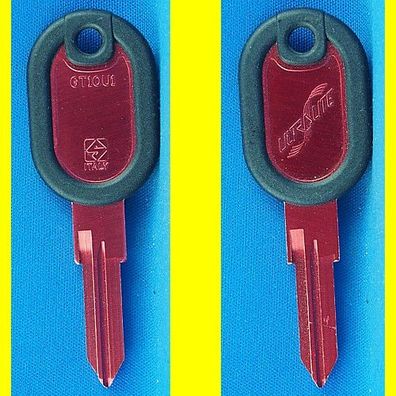 Silca Ultralite GT10UI - KFZ Schlüsselrohling in rot
