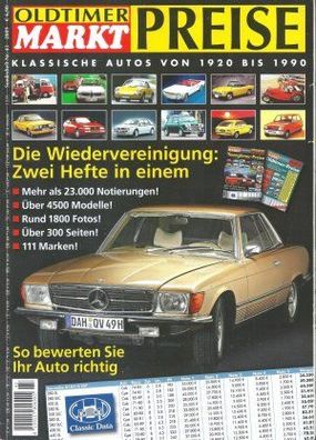 Oldtimer Markt Sonderheft Nr. 43/2009 Klassische Autos von 1920 bis 1990