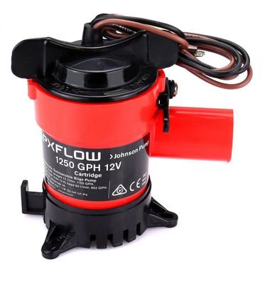 Johnson Pump L-Serie Bilgepump 1250 GPH 73l/ min 12V & 24V Lenzpumpe Wasserpumpe