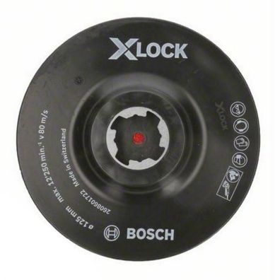 Bosch X-LOCK Stützteller Schleifteller 125 mm Klettverschluss 2608601722