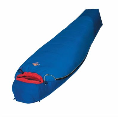 Extrem Schlafsack Mumienschlafsack Tibet Compact 80 x 210 x 55 cm blau leicht -16°C