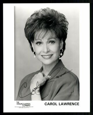 Carol Lawrence Autogrammkarte Original Signiert # BC G 23246