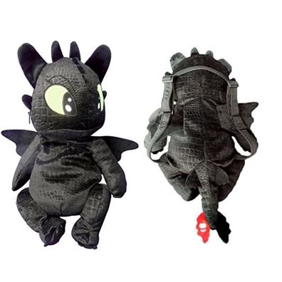 Joy Toy Dragons Drachen 3D Thootless Ohnezahn Plüsch Rucksack Bag NEU Stofftier