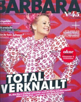 Barbara - Kein normales Frauenmagazin Nr. 45 Mai 2020 Total verknallt
