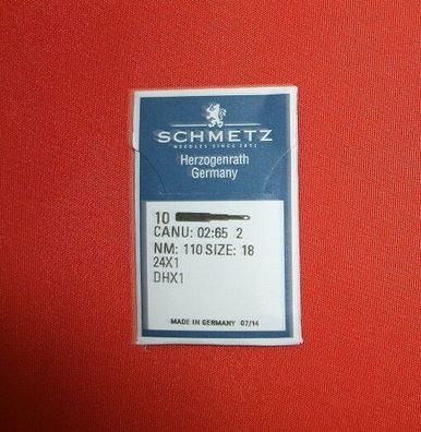 Schmetz-Flachkolbennadel System 24X1,