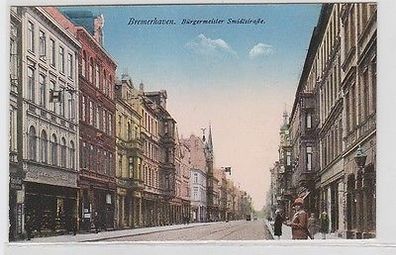 52324 Ak Bremerhaven Bürgermeister Schmidtstrasse um 1910