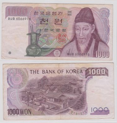 1000 Won Banknote Südkorea 1983 (134615)