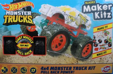 Hot Wheels Maker Kitz 4x4 Monster Truck Set (001)