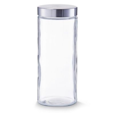 Zeller Vorratsglas - rund - Glas - 2100 ml