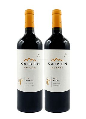 Kaiken Estate 2er Set Malbec Mendoza Argentina 2x 0,75L (14% Vol)- [Enthält Sul