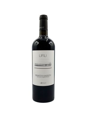 Lifili Primitivo Salento a6mani Rotwein 0,75L (13,5% Vol)- [Enthält Sulfite]