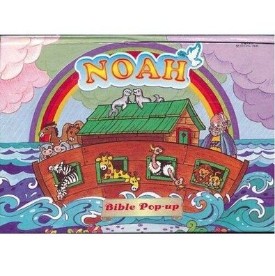 Noah Bible Pop up" 3D Kinder Buch Für Religion Verlag Playmore Waldman