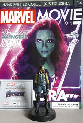 MARVEL MOVIE Collection #114 Gamora Figurine (Avengers: Infinity War) Eaglemoss engli