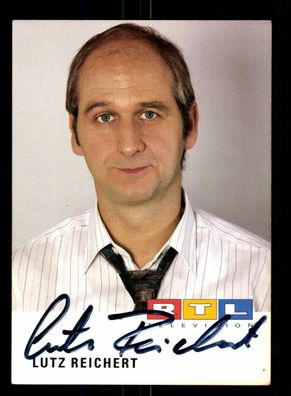 Lutz Reichert RTL Autogrammkarte Original Signiert # BC 85225