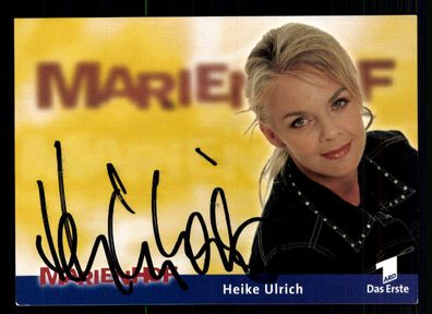 Heike Ulrich Marienhof Autogrammkarte Original Signiert # BC 45076