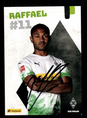 Raffael Autogrammkarte Borussia Mönchengladbach 2019-20 Original