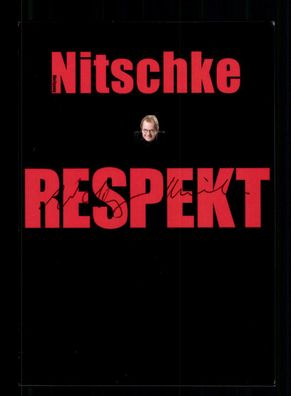 Wolfgang Nitschke Autogrammkarte Original Signiert + F 1381