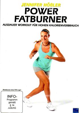 DVD - Power Fatburner - Ausdauer Workout - Jennifer Hößler , Neu