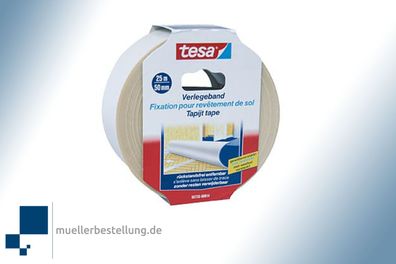 TESA® 55735 Verlegeband, entfernbar, 50 mm, 25 m