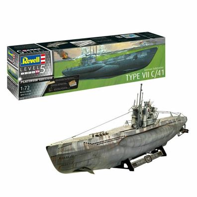 Revell German Submarine Type VII C/41 Revell 1:72 Revell 05163