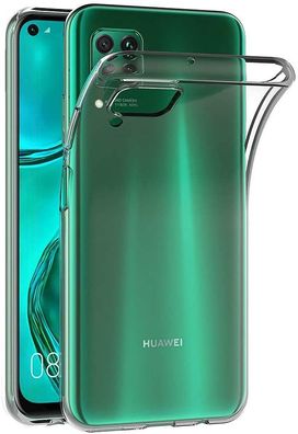 Wisam® Huawei P40 Lite / Nova 6 SE / Nova 7i Silikon Clear Case Schutzhülle Transp...