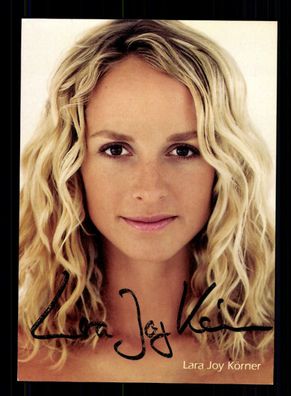 Lara Joy Körner Autogrammkarte Original Signiert # BC 86094